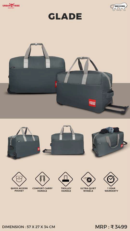 GLADE – Premium Trolley Duffel